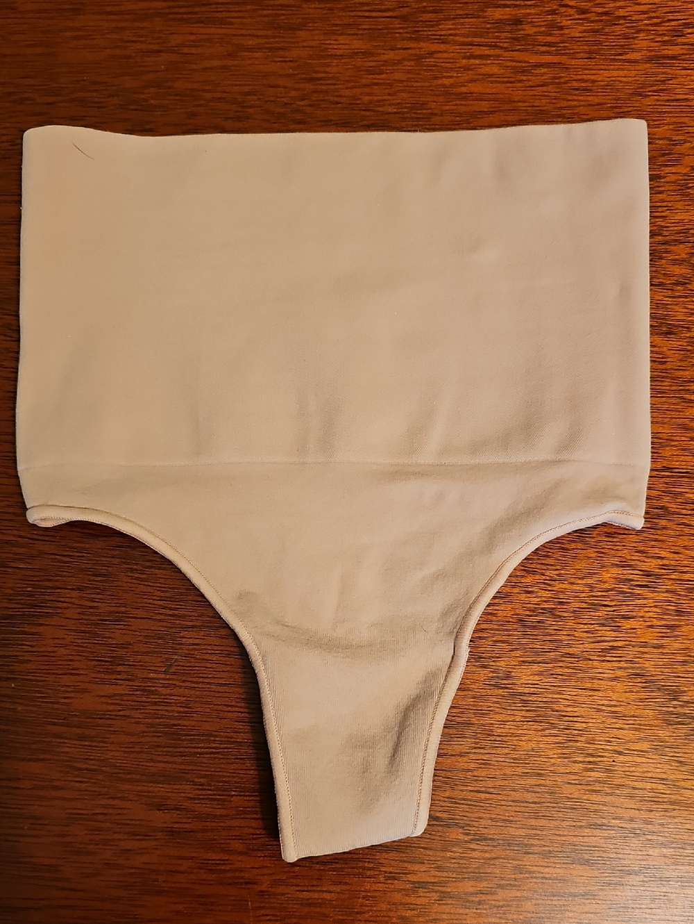 3108. NWOT SKIMS Core Control High-Waist Seamless Thong in Nude